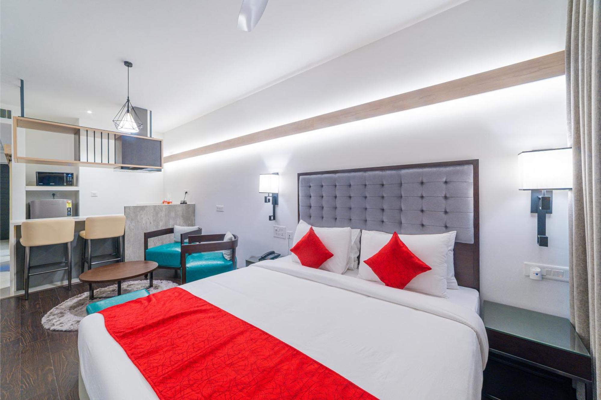 Hotel Deccan Serai Grande, Gachibowli, Haiderabad Buitenkant foto